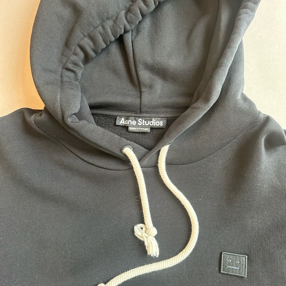 Acne Studios- Black Hoodie - Picture 2 of 2